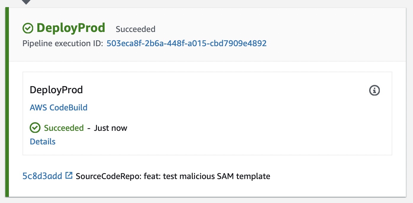 CI Pipeline doesn't check for malicious code by default