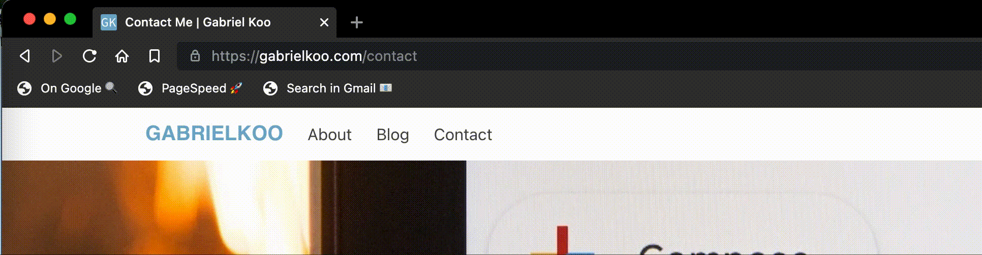 Search domain on Google